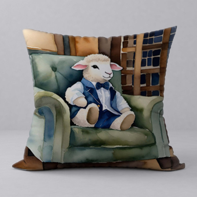 Reversible Throw Pillow