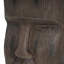 Table d'appoint d'extérieur, tabouret de table de bout à piédestal Moai, pour la maison