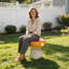Statue tabouret Mushroom, tabouret de jardin extérieur en résine, tabouret surdimensionné à base de forêt 13,8 pouces, tabouret d'intérieur Courtyard