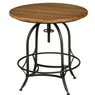 Saul Pedestal End Table