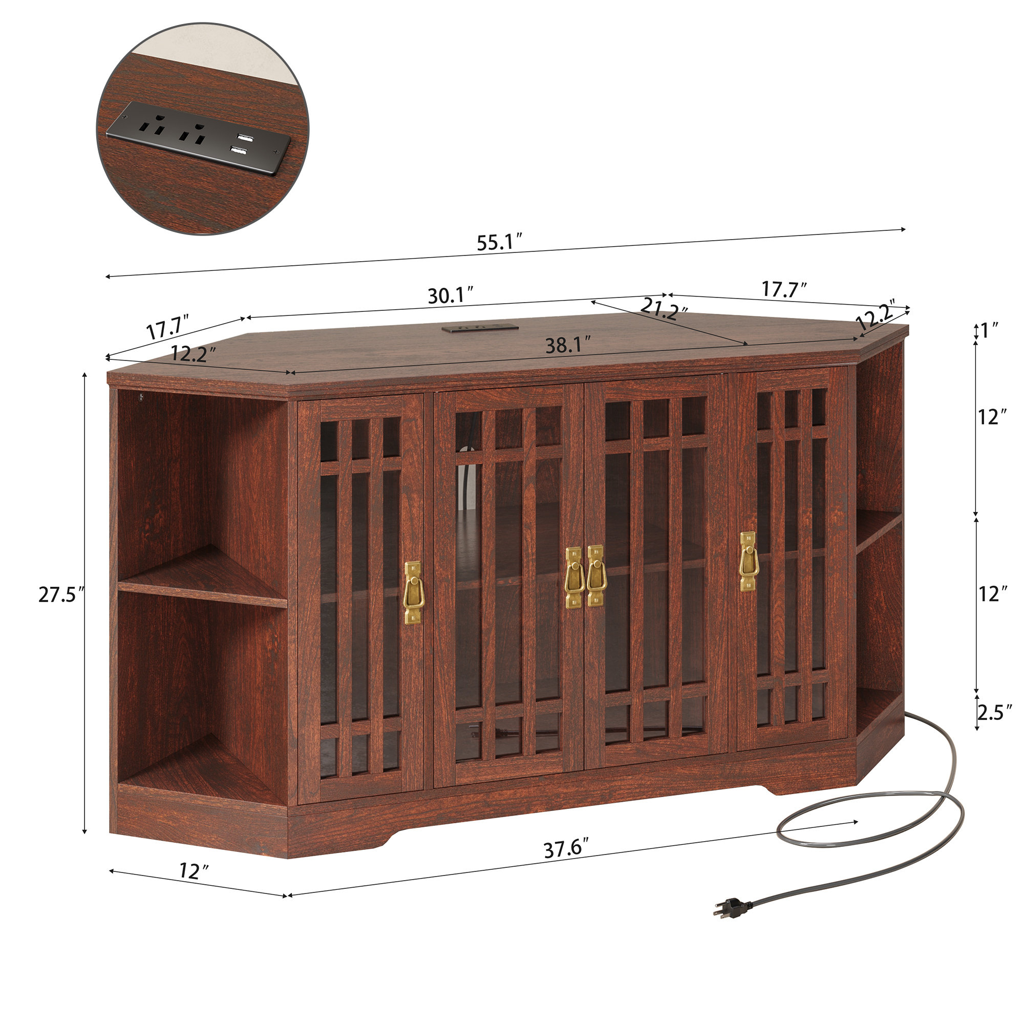Corner Tv Stand Macys at Alyssa Coode blog
