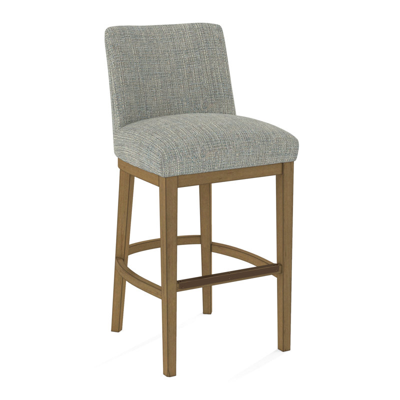 Upholstered Stool, 61379-86, Beachwood