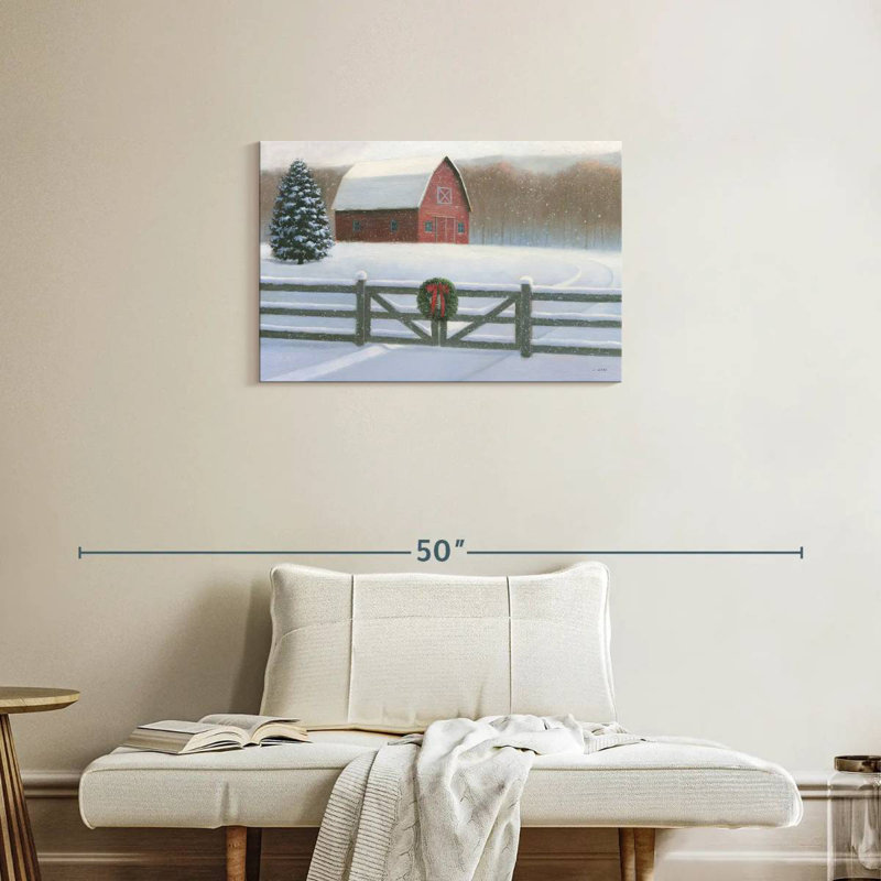 Affinité de Noël VI, H 20 po x l 30 po