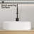 Oval Bathroom Sink Above Counter-123626413