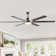 72" Aluminum 6-Blade Large LED Windmill Ceiling Fan With Remote Control