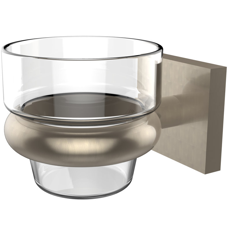 Haranu 2.5'' H Metal Wall Votive Holder, Antique Pewter