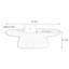 Table basse en bois massif Wabi-sabi-108949251