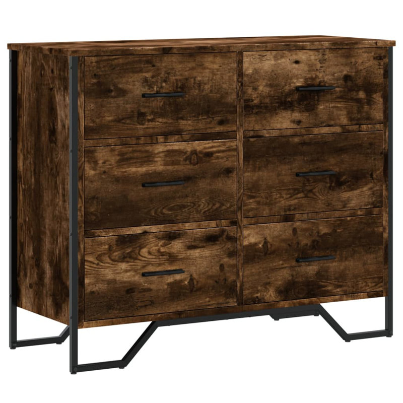 Bayad Rectangle Accent Chest, Smoked Oak