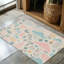 Tapis tressé à motifs doux-106464208