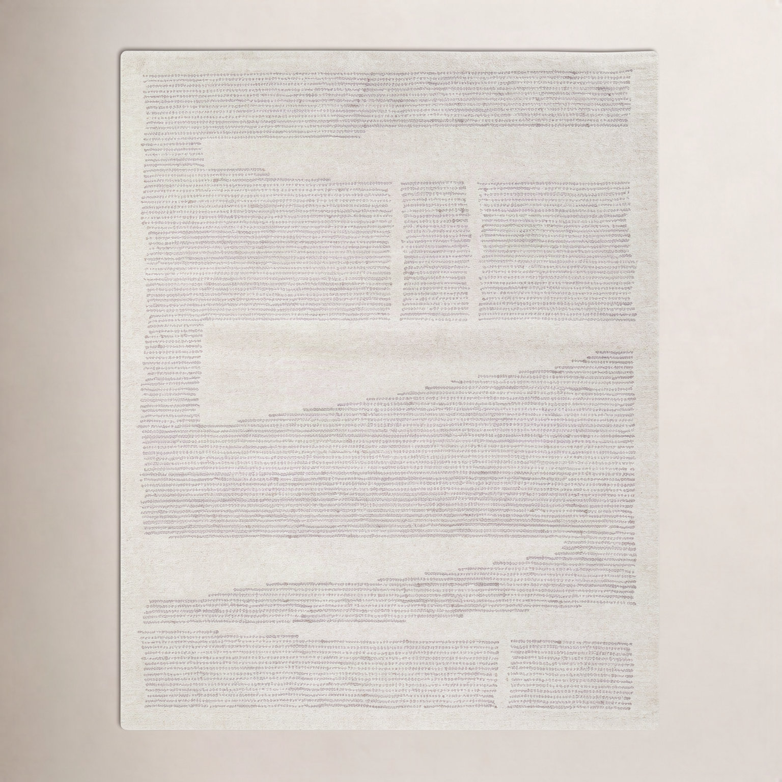 Craton Hand-Tufted Abstract Wool Rug, Rectangle 2' x 3'