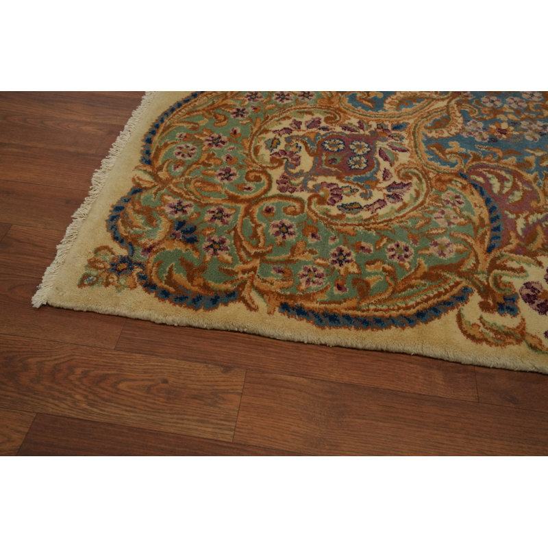 Tapis oriental à teinture végétale 12 x 12