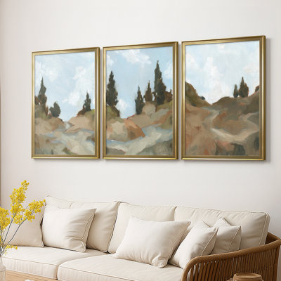 Toile de randonnée West Fourche I - Toile tendue avec châssis sur mesure - 3 pièces