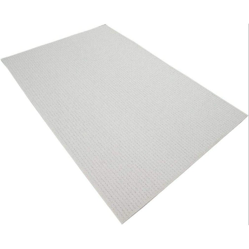 Tapis intérieur / extérieur Iconic - crème ivoire, Rectangle 8 pi x 10 pi