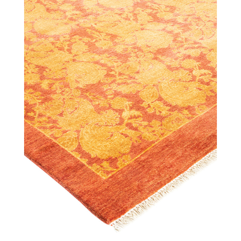 Classic One-of-a-Kind 4' 0" X 5' 10" Hand Knotted Area Rug