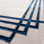 Tapis luxueux, 100% polyester, 59 x 90,6 pouces | Hauteur du velours doux: 0,4 pouce, 2 200 g / m² | Design élégant anthracite et bleu | Facile à nettoyer, facile à nettoyer, idéal pour le salon et la chambre à coucher-1365990208