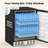 24-Inch Stainless Steel Outdoor Beverage & Wine Cooler Refrigerator - 180 Can Capacity, Built-In/Freestanding, Fast Cooling & Low Noise, Ideal For Home & Patio (32-50°F)