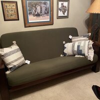 Latitude Run® Box Cushion Futon Slipcover & Reviews