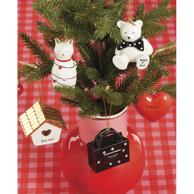 2.5'' Porcelain Hanging Figurine Ornament