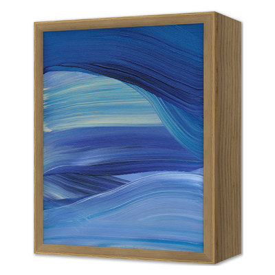 Blue Wave 1 Print by Daph Haus