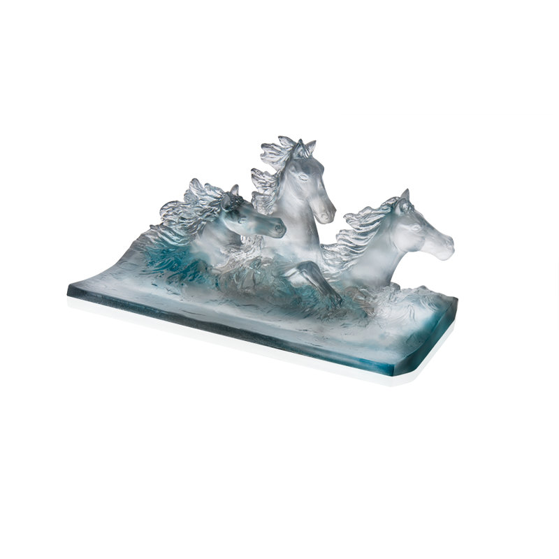 Cavalcade Pen Holder, Blue/Gray