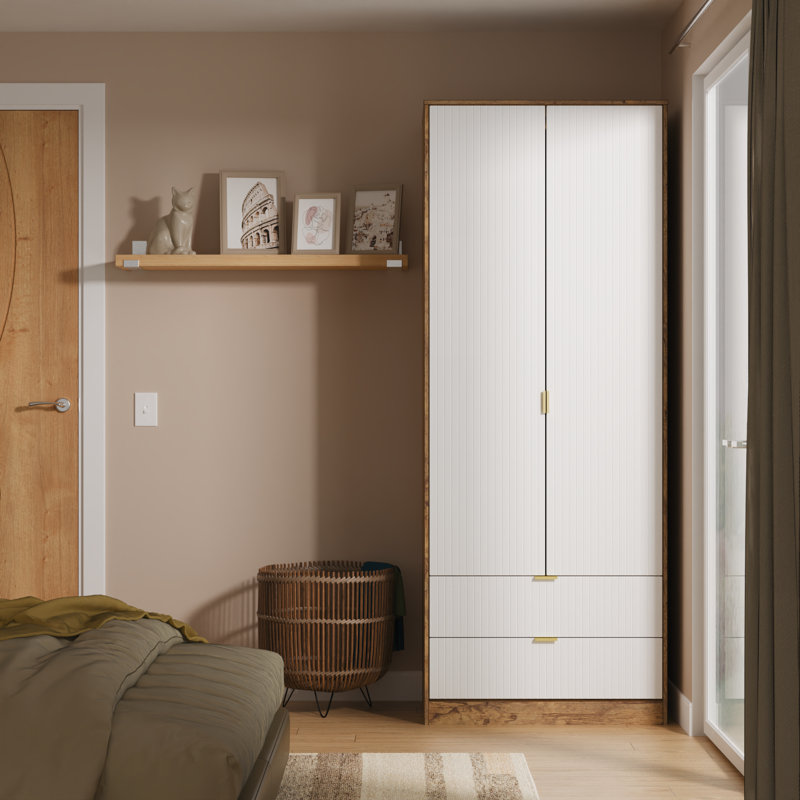 Alcalde Manufactured Wood Wardrobe