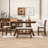 6 - Person Four Leg Dining Set-1171073562-1171073565-1171073564