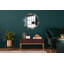 Huldar Glass Flat Wall Mirror