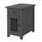 Jakendra Solid Wood End Table with Storage and Built-In Outlets-261413495