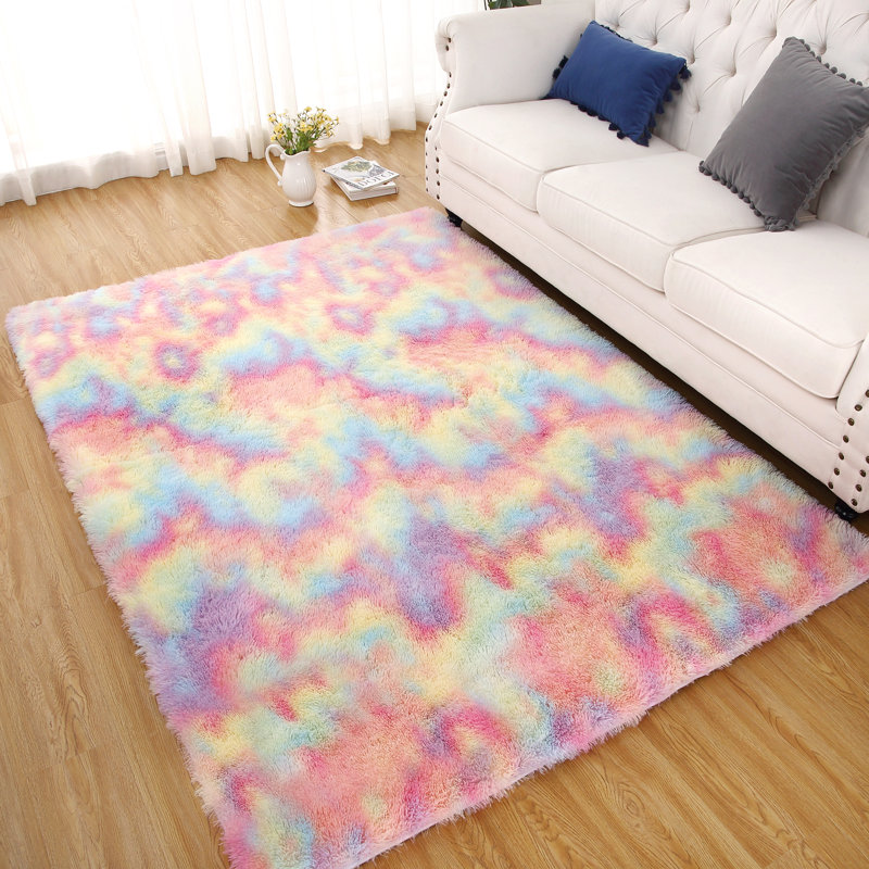 Maahum Abstract Indoor Rug, Rectangle 5' x 7'