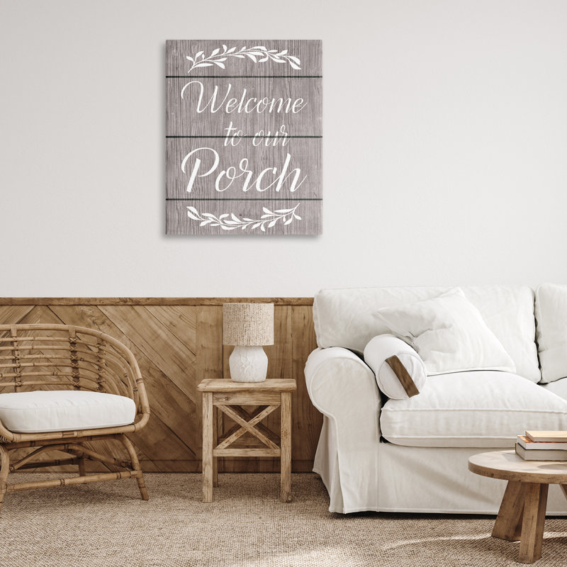 «Rustic Welcome Porch» par Ziwei Li, H 40 po x l 30 po