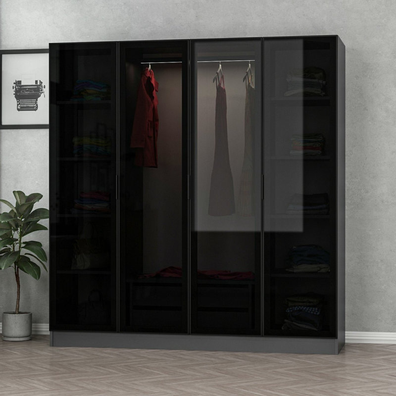 Nebras 4 Door Wardrobe