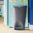 Calhoon Plastic 13 Gallon Step On Trash Can-1222097479