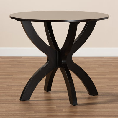 Aowyn Round Solid Wood Base Dining Table