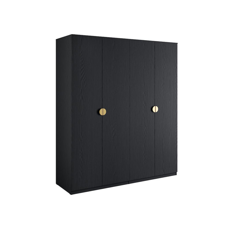 Mond 3 Door Manufactured Wood Wardrobe
