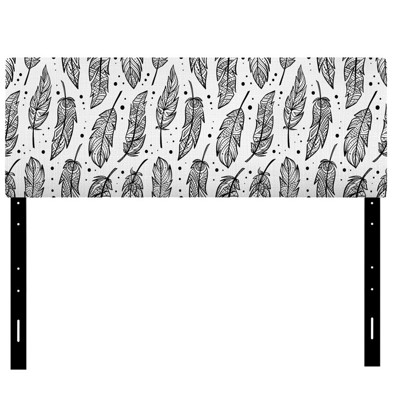 Bianny Upholstered Panel Headboard, Queen