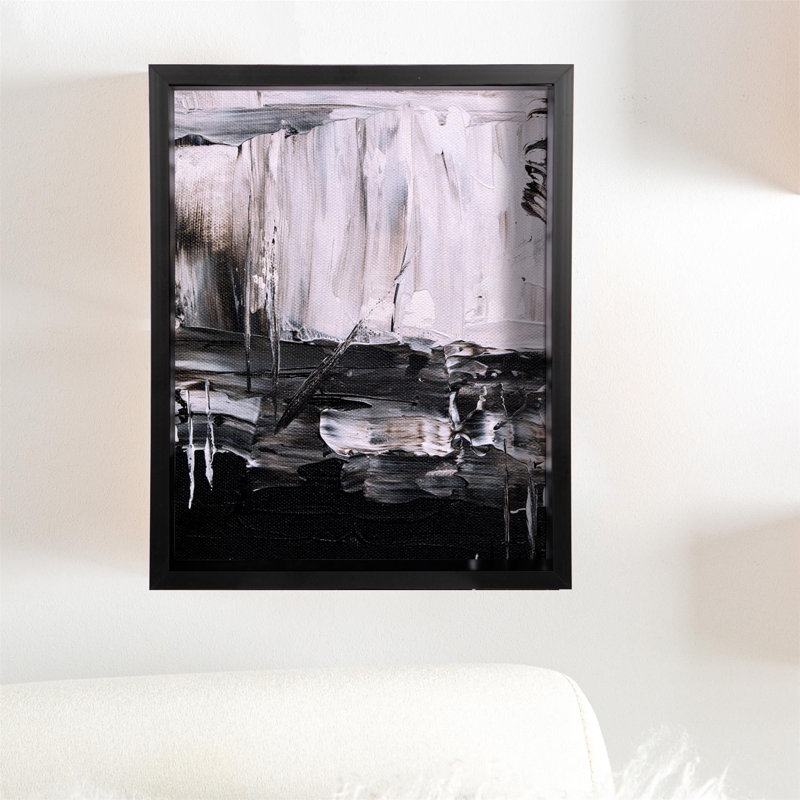 Nicola Spring - 3D Deep Box Photo Frames, Black, 26.5cm H x 21.5cm W x 6cm D