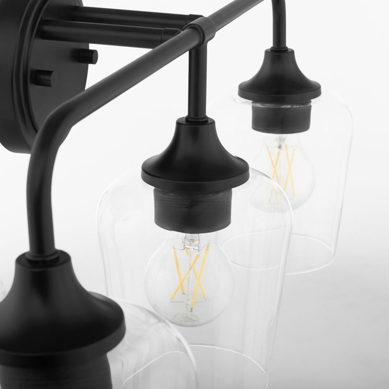 Ahren 3 - Light Vanity Light, Matte Black
