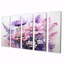 Weller - Coquelicot, art mural sur toile 5 pièces-106156764