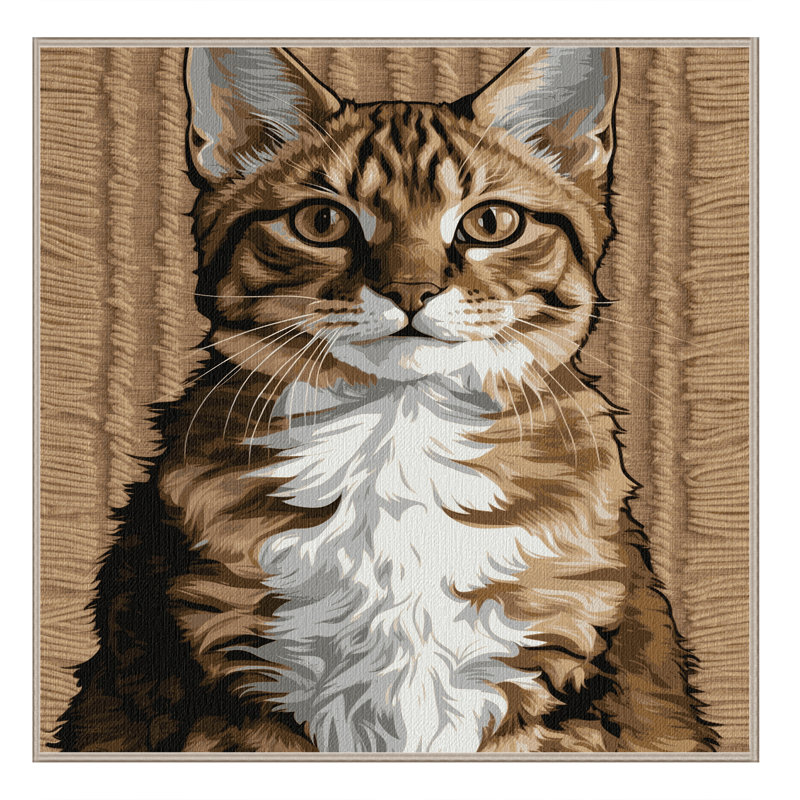  Tapis lavable Devon Rex, Carré 4 pi