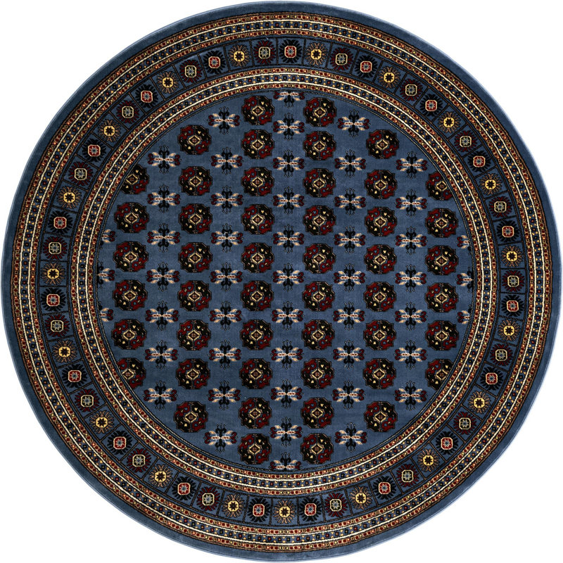Tapis Balikh Dequone, Rond 7 pi 10 po