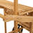 Suresnes 71cm W Manufactured Wood Merchandiser with Wheels