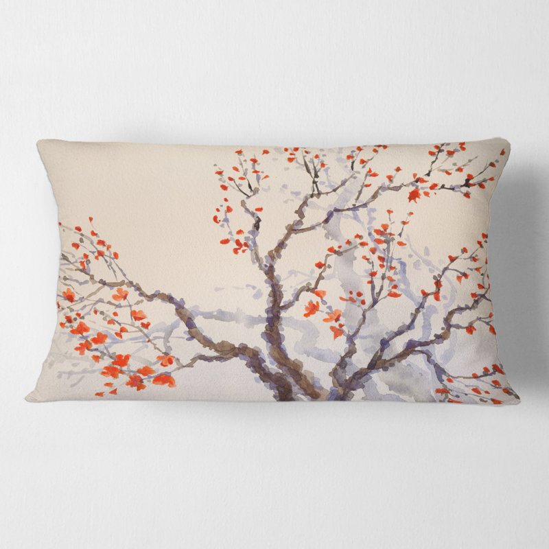 Floral Throw Pillow