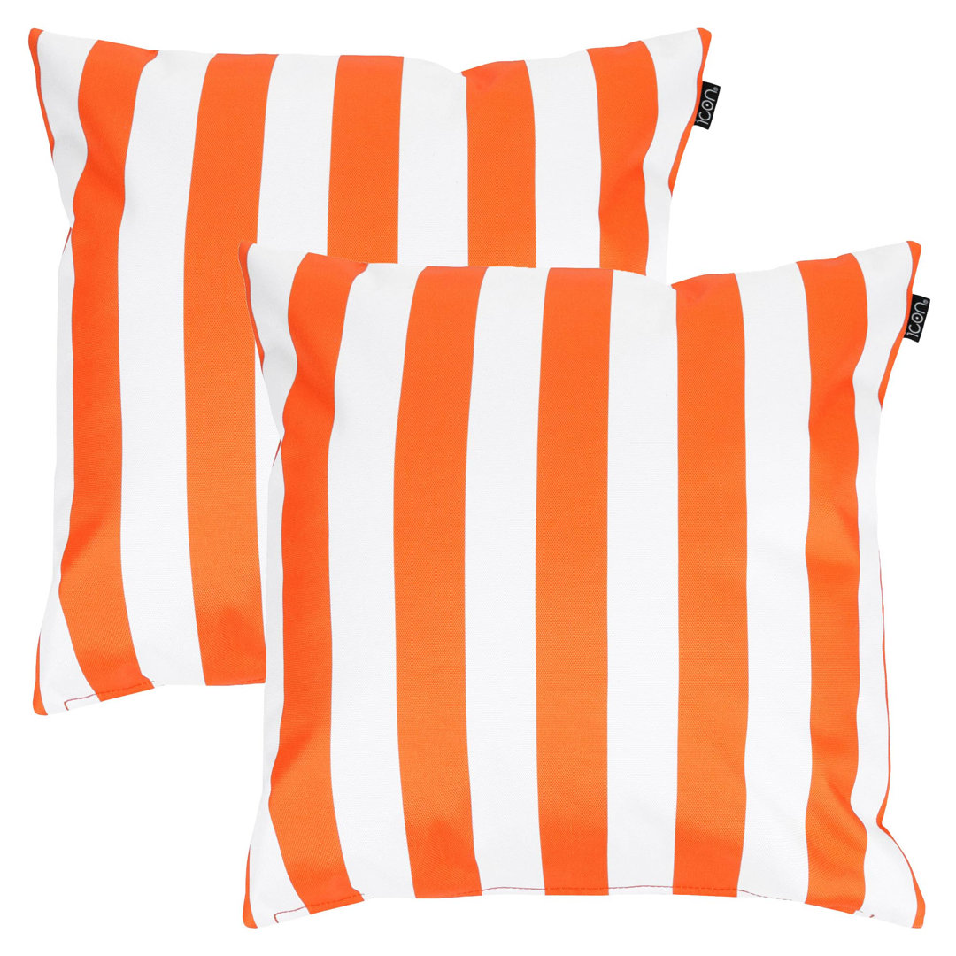 icon Abstract Print Indoor-Outdoor Cushion, Pack of 2, Brown