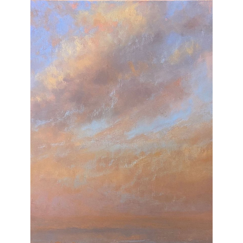 «Morning's Blush» par Dina Gardner, H 31,25 po x l 25,25 po x P 0,875 po