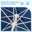 Parasol d'extérieur 9 pi 9 pi-945451272
