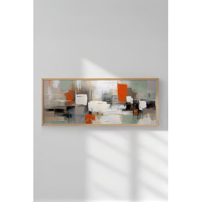 Superbe peinture décorative en panneau de fibres à densité moyenne, 12,9 po x 27,6 po | Cadre 100% bois massif (épaisseur: 0,8 pouce) | Impression numérique de haute qualité sur panneau de fibres à densité moyenne à 100% (épaisseur: 0,1 pouce) | Art mural parfait pour la décoration de la maison et du bureau