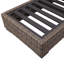 Zeborah 81.5" Metal Outdoor Chaise Lounge