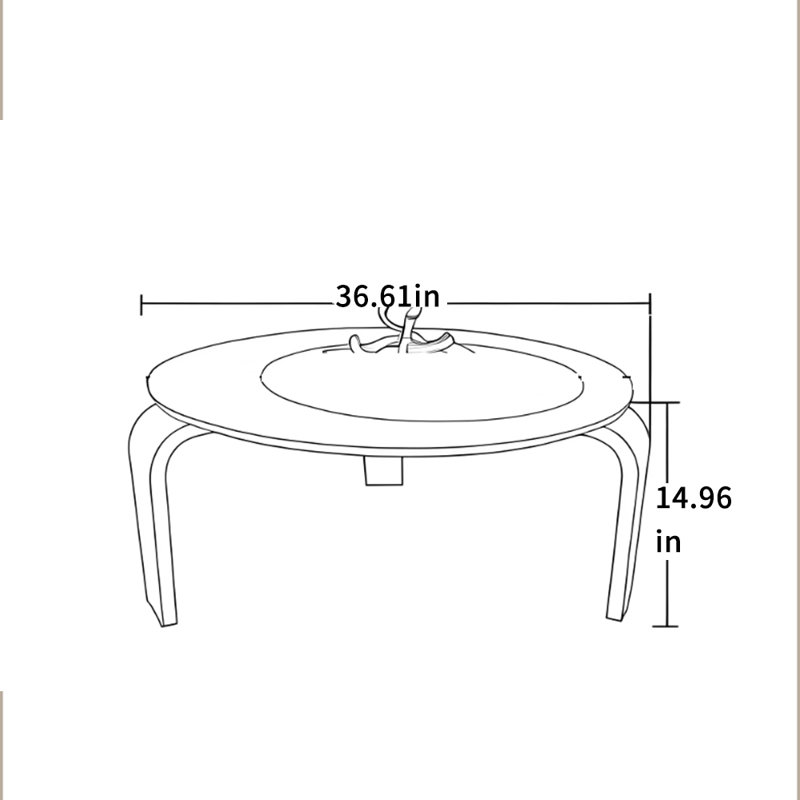 Table basse moderne