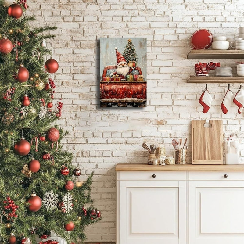 Art mural en toile sans cadre 24 "x 36"