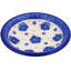 Bleu-belle Fleur Handmade Stoneware Pasta Bowl